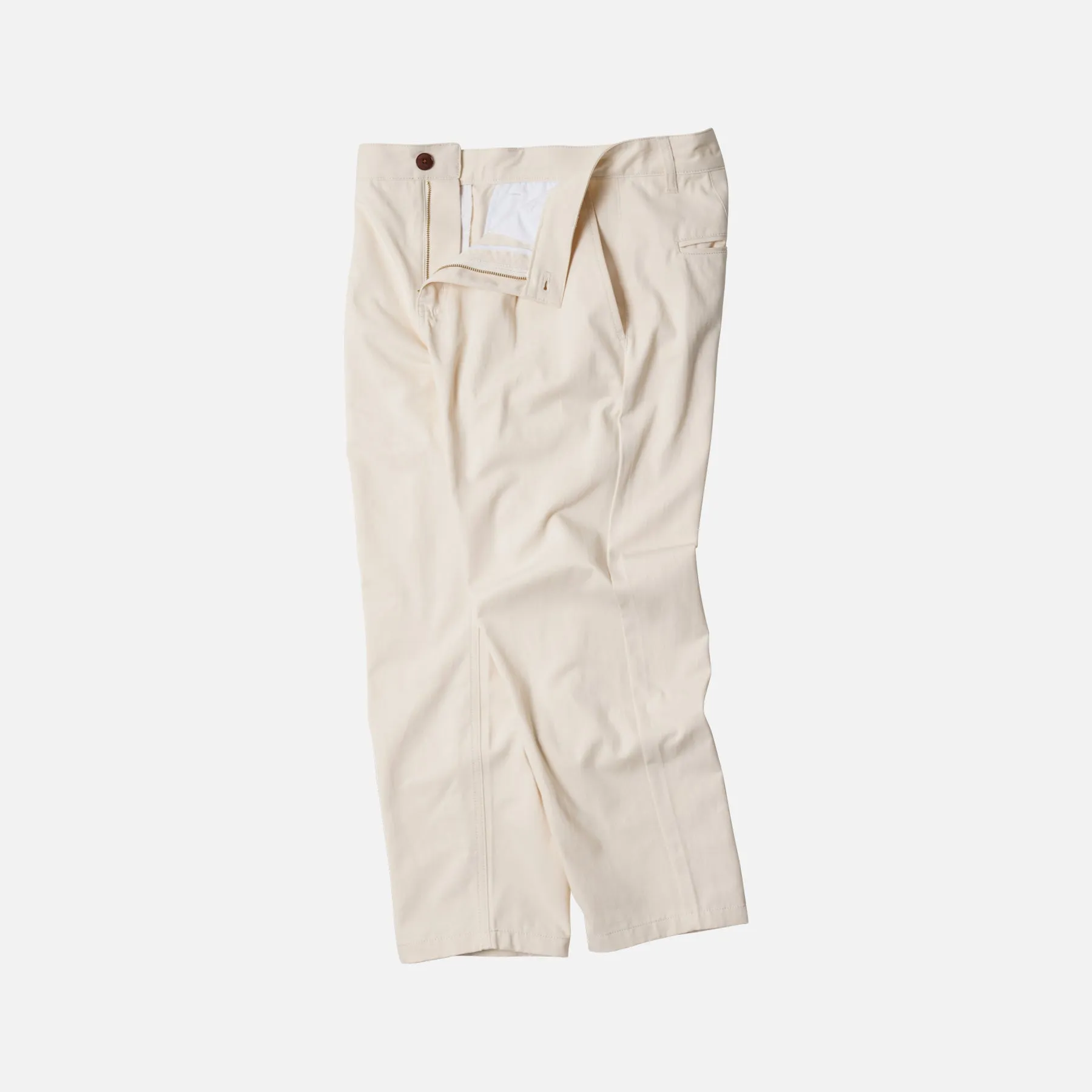 OG HAWORTH ONE TUCK PANTS - CREAM