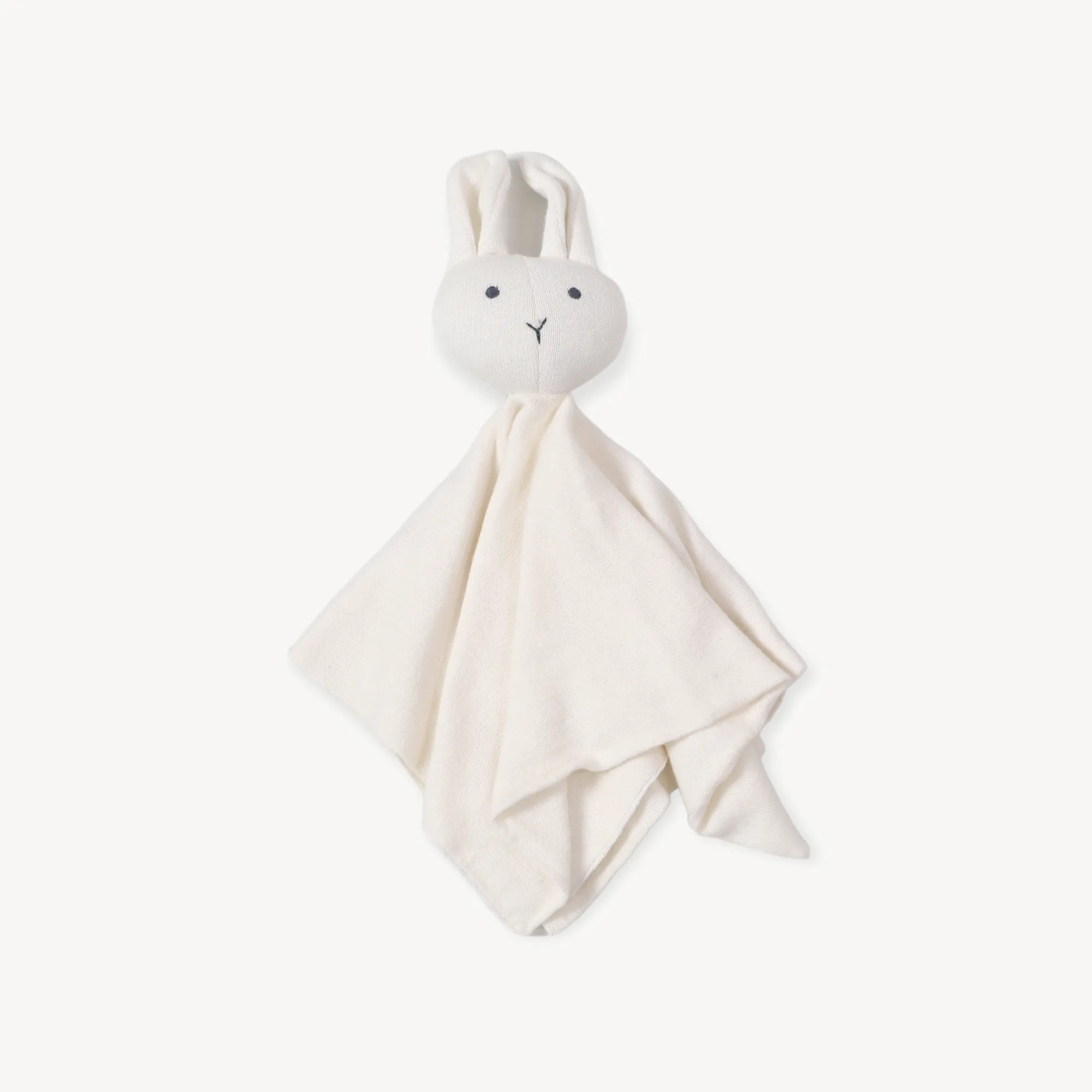 Organic Baby Lovey Security Blanket Cuddle Cloth  - Bunny (5 Colors)