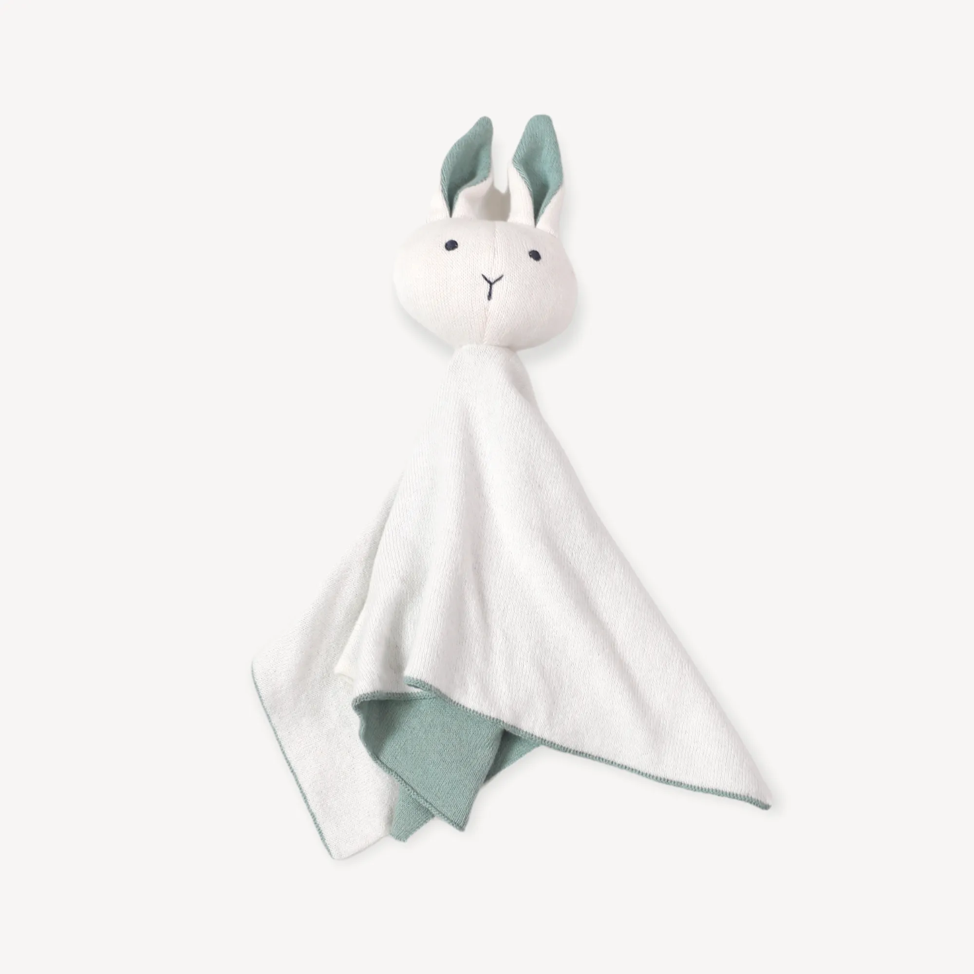 Organic Baby Lovey Security Blanket Cuddle Cloth  - Bunny (5 Colors)