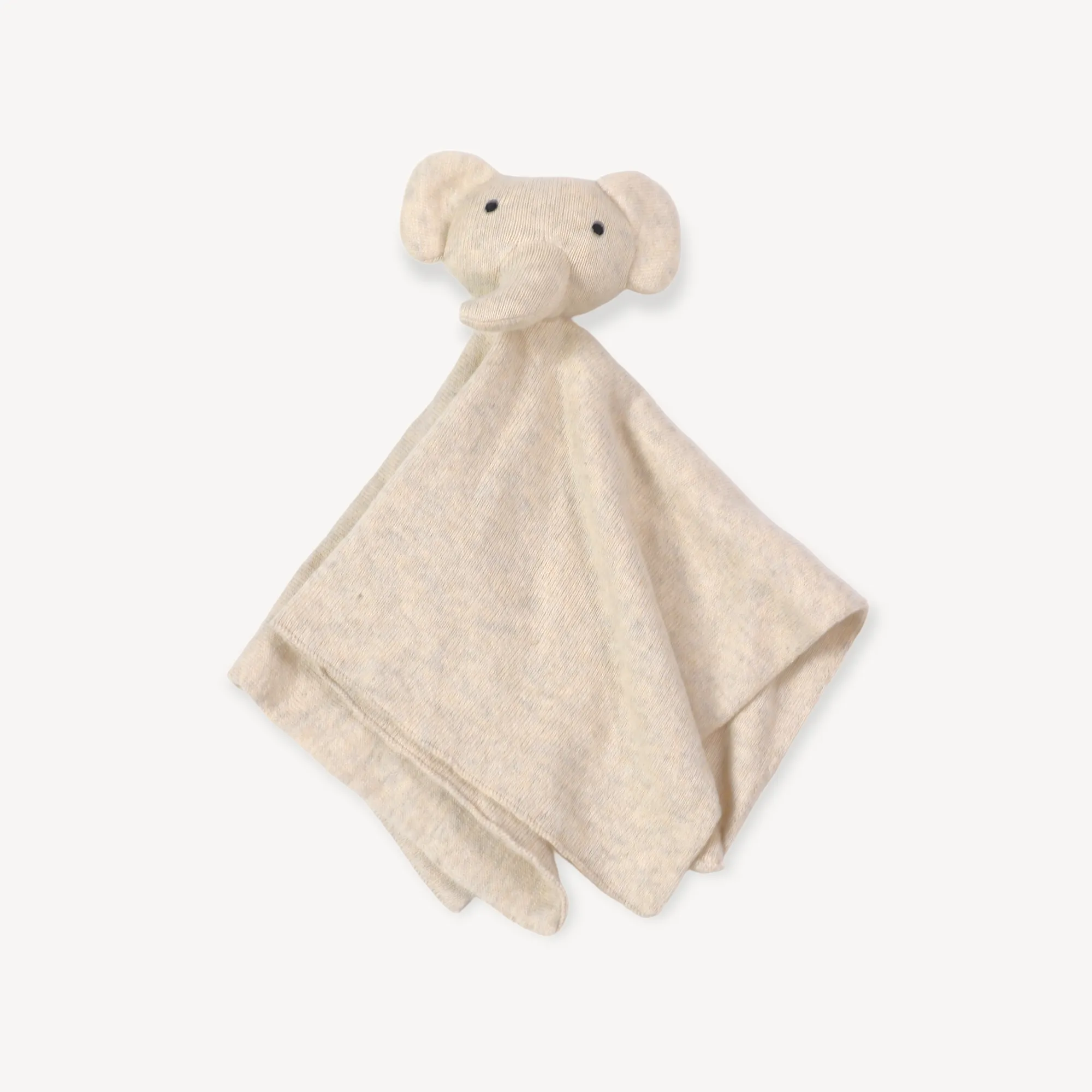 Organic Baby Lovey Security Blanket Cuddle Cloth  - Elephant (3 Options)