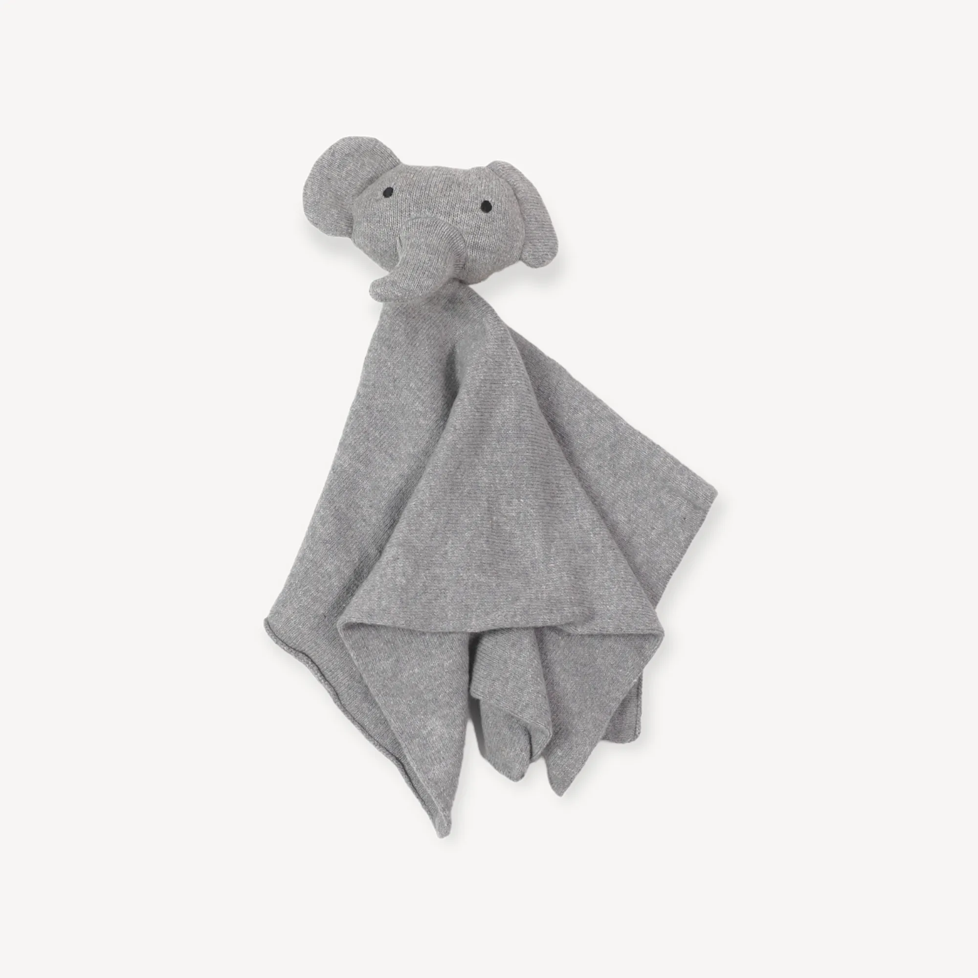 Organic Baby Lovey Security Blanket Cuddle Cloth  - Elephant (3 Options)