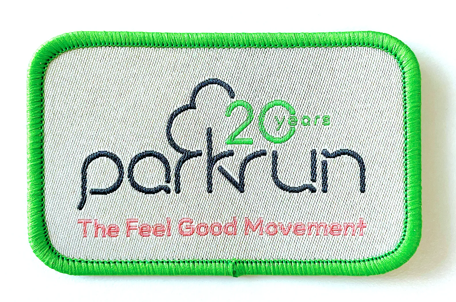 parkrun 20th Anniversary Pin and Patch Set