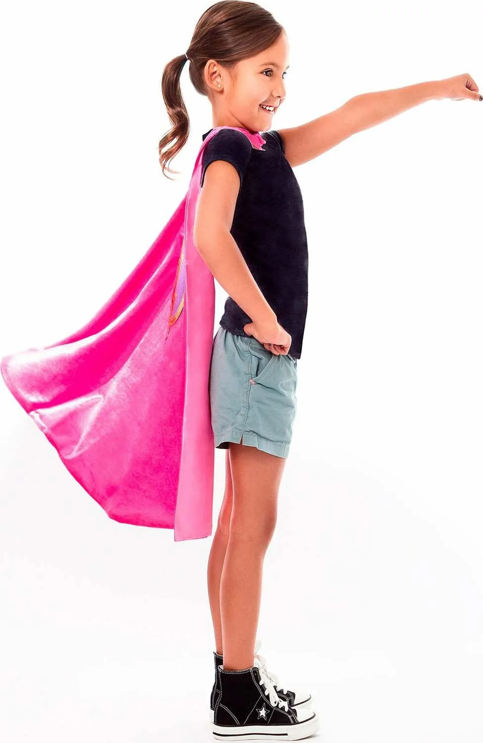 Pink Hero Cape and Mask