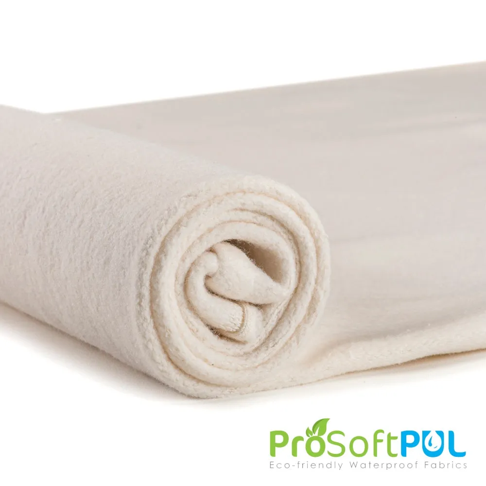 ProSoft FoodSAFE® Stretch-FIT Organic Cotton Fleece Waterproof PUL Fabric (W-318)