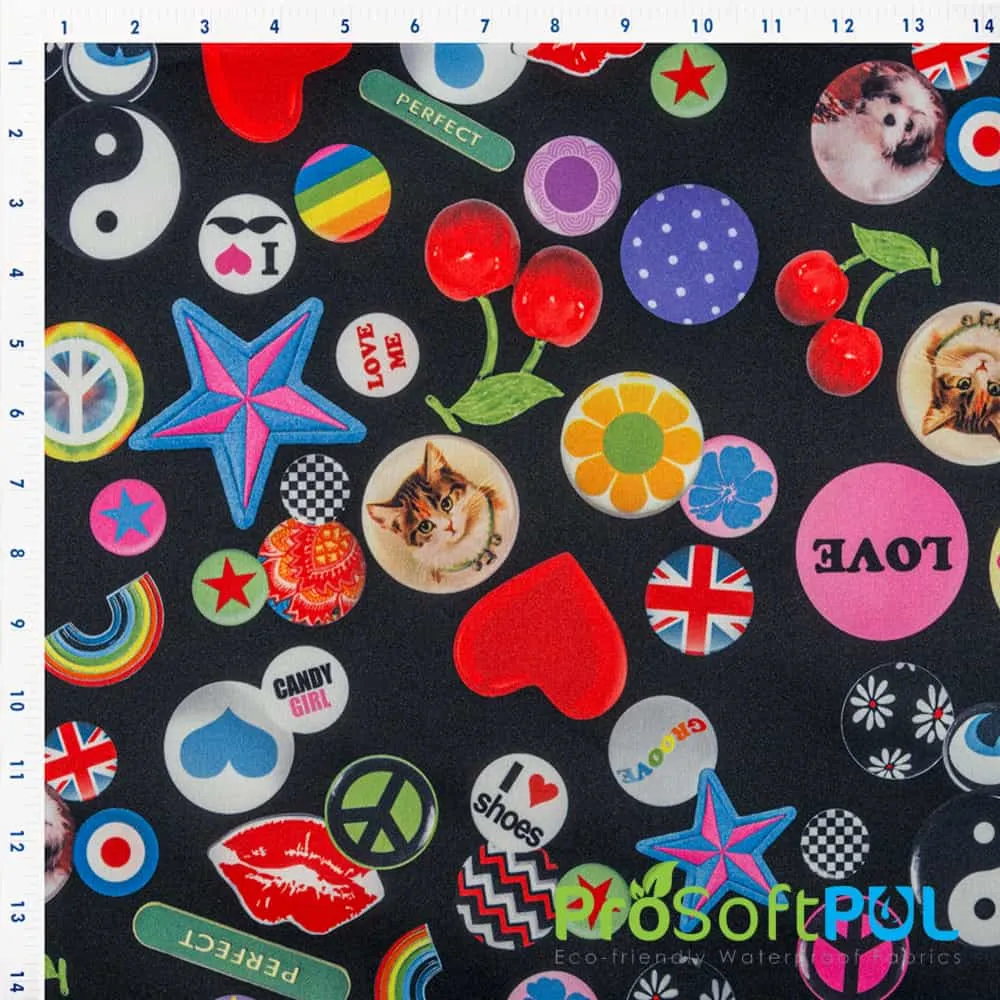 ProSoft FoodSAFE® Waterproof PUL Print Fabric (W-512)