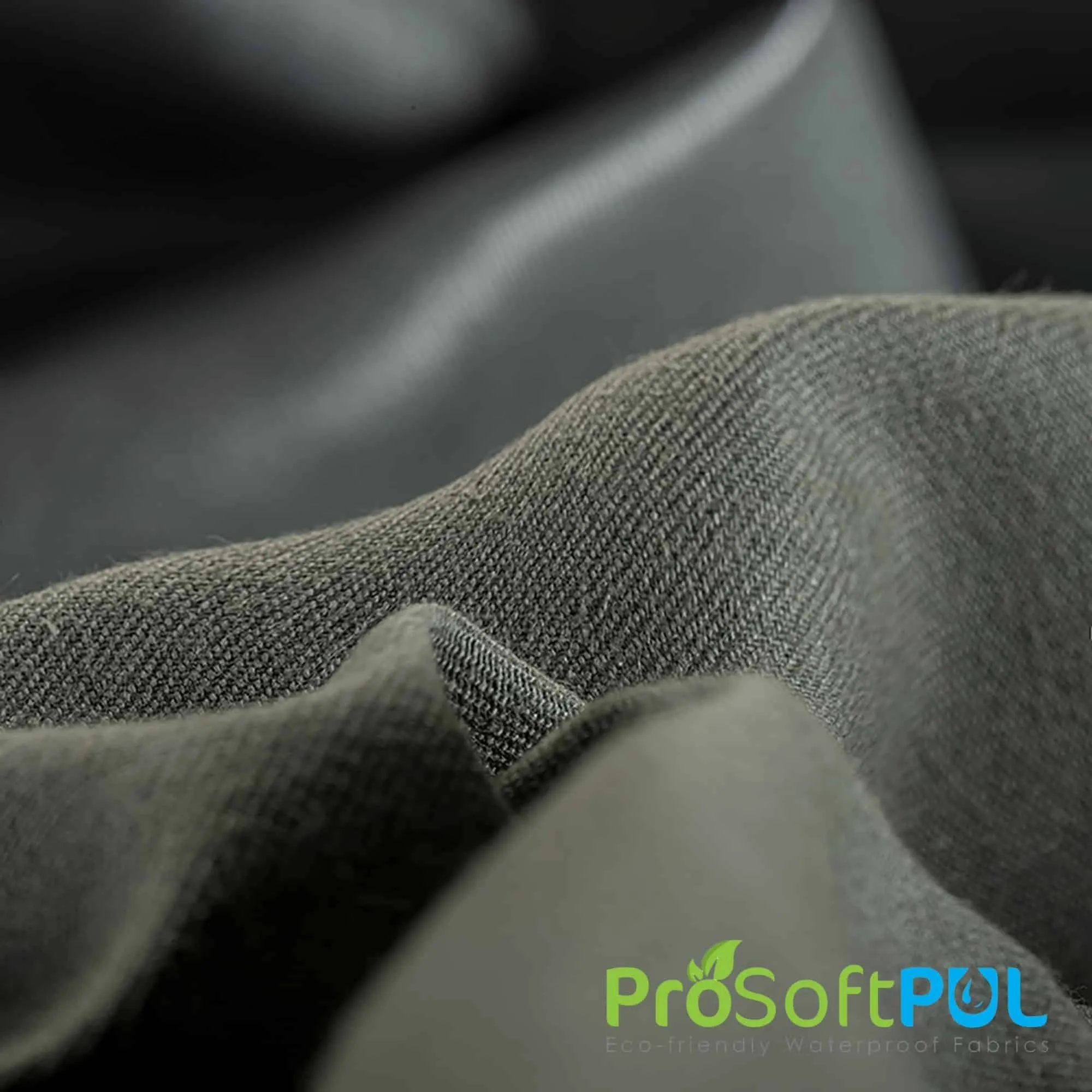 ProSoft® Organic Cotton Twill Waterproof ECO-PUL™ Silver Fabric (W-275)