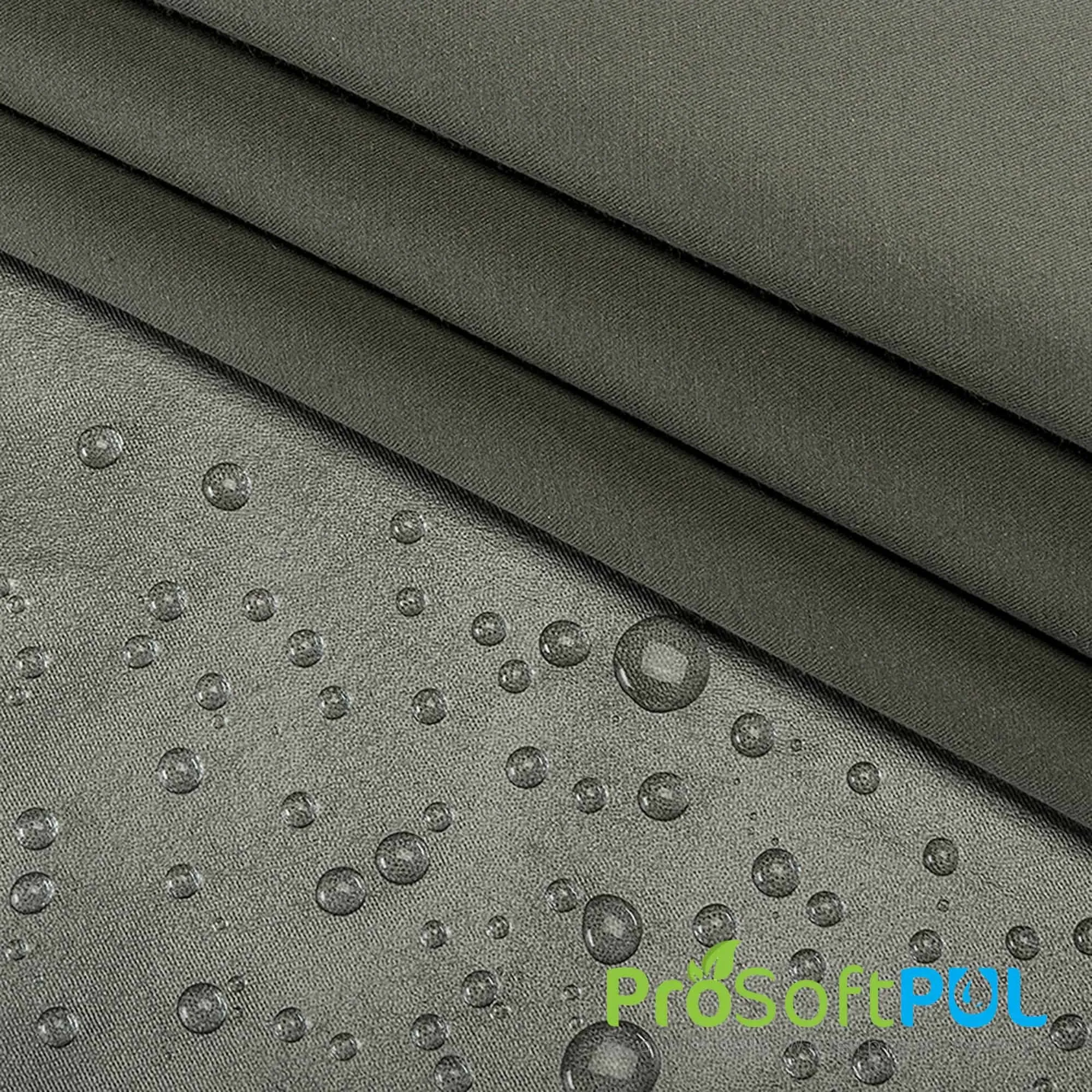 ProSoft® Organic Cotton Twill Waterproof ECO-PUL™ Silver Fabric (W-275)