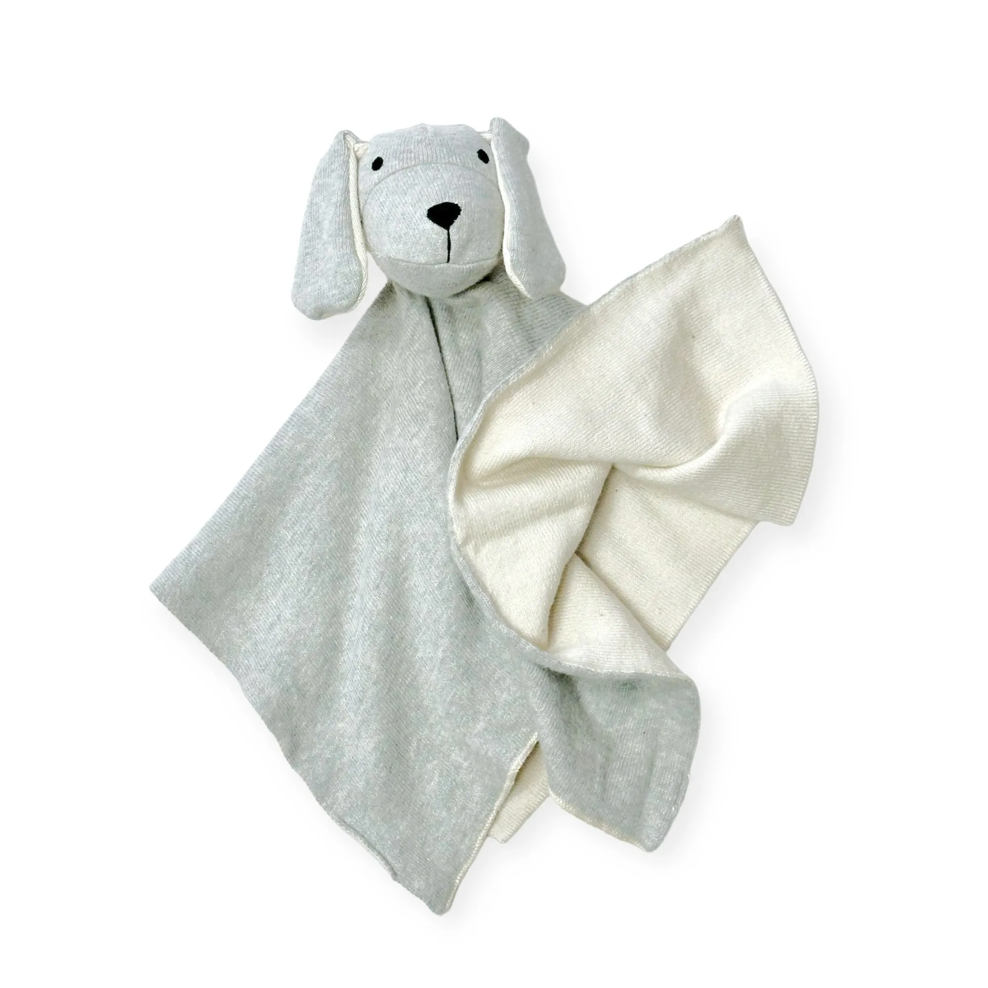 Puppy Dog - Organic Baby Lovey Security Blanket Cuddle Cloth (2 Colors)