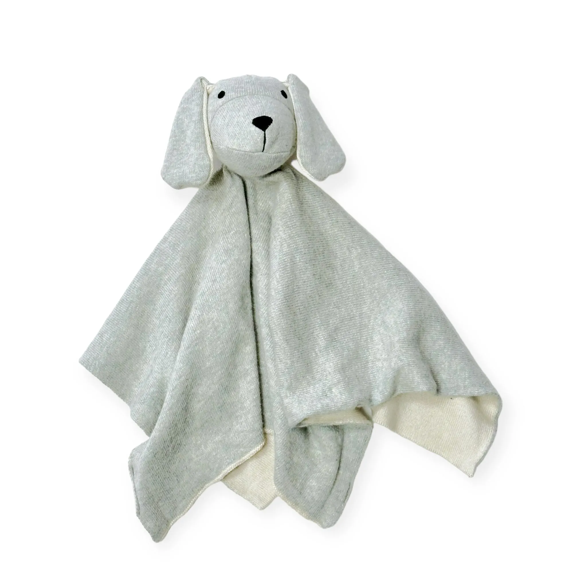 Puppy Dog - Organic Baby Lovey Security Blanket Cuddle Cloth (2 Colors)