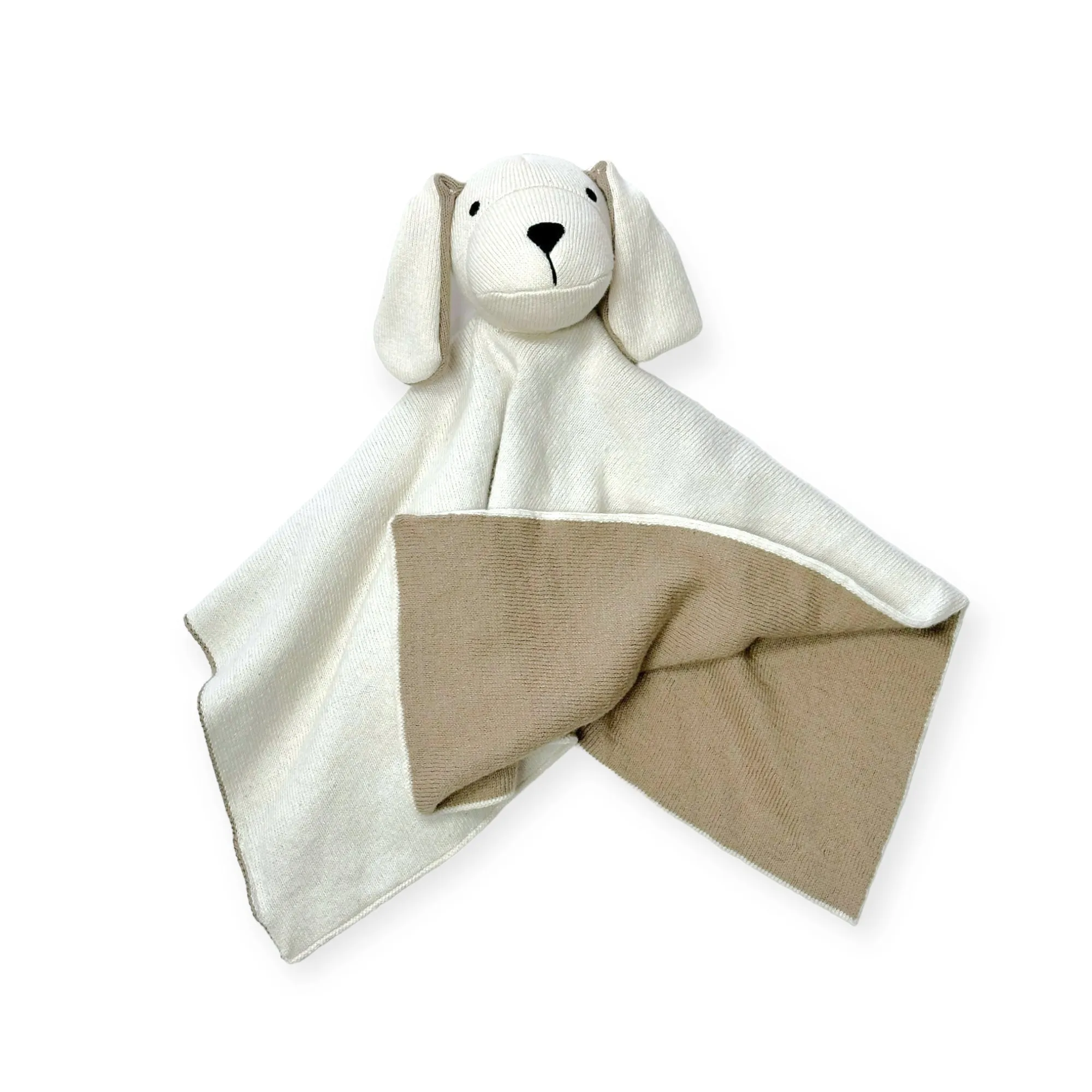 Puppy Dog - Organic Baby Lovey Security Blanket Cuddle Cloth (2 Colors)