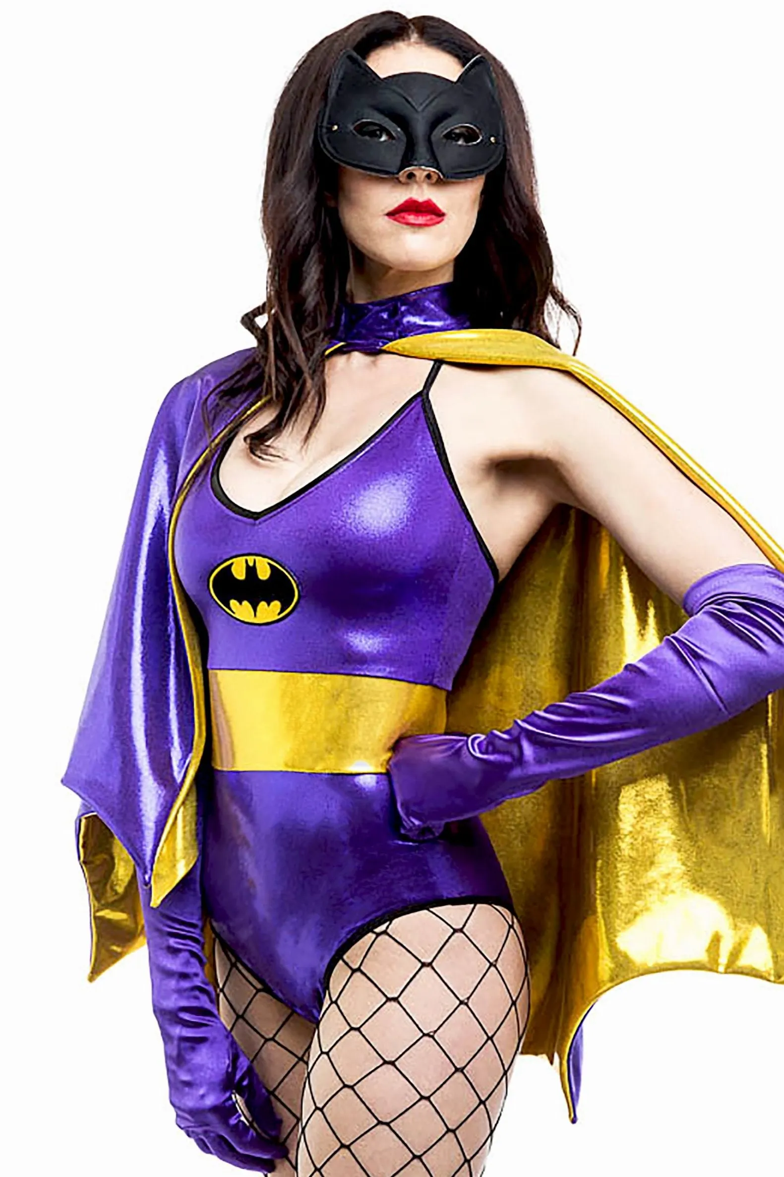 Purple Bat Hero Onepiece Costume