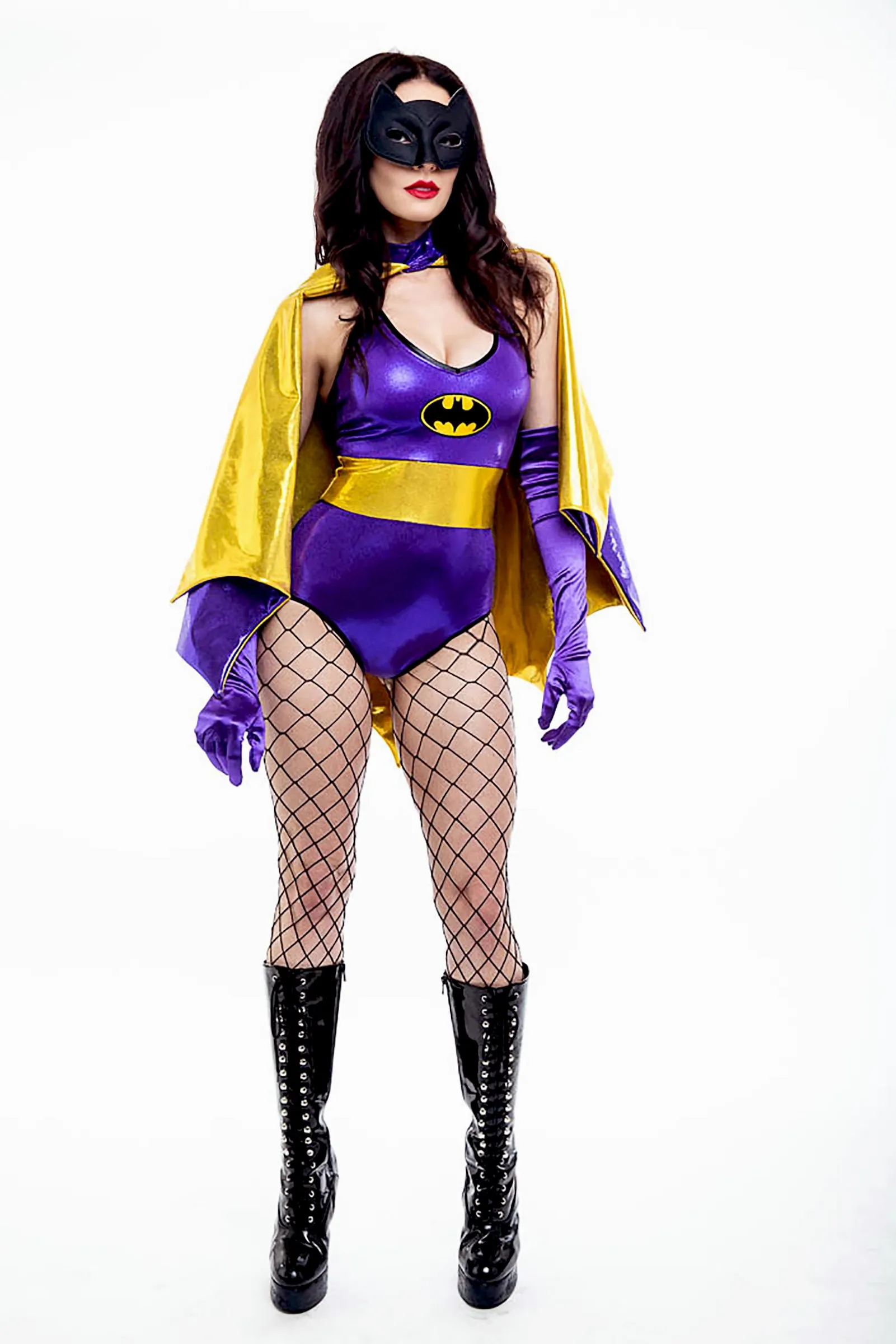 Purple Bat Hero Onepiece Costume