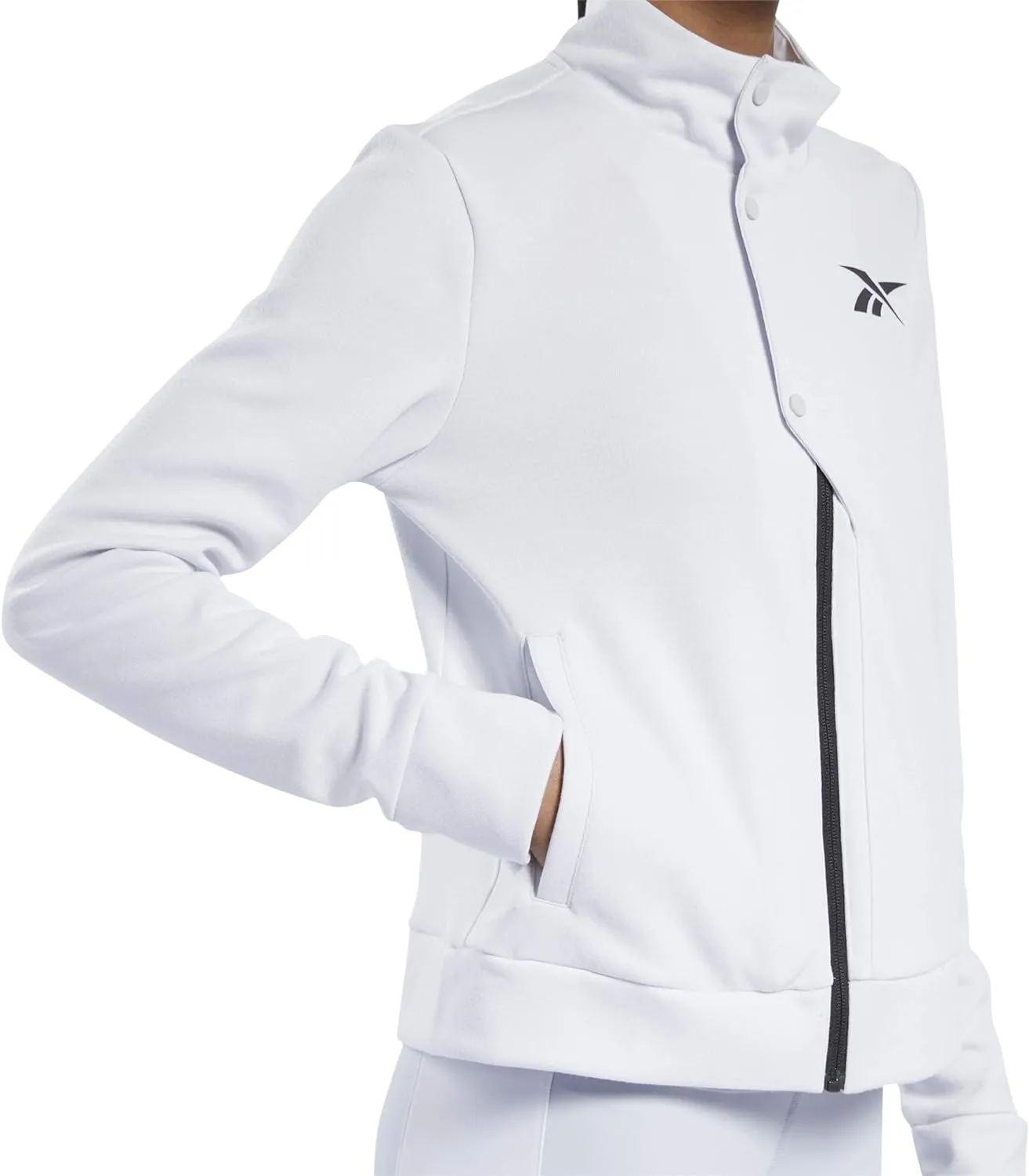 Reebok Training Supply Full Zip Track Jacket Porcelain Small