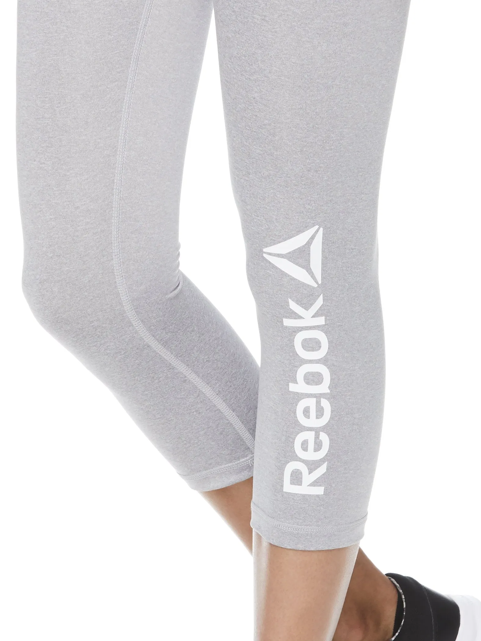 Reebok Women's Quick Capri Branded Leggings