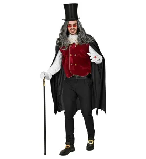 Regal Vampire Costume Men's