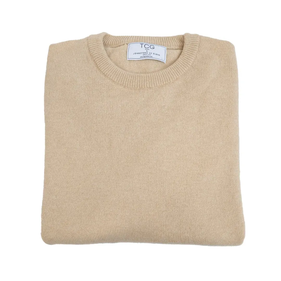 Relaxed Fit Cashmere Round Neck Jumper