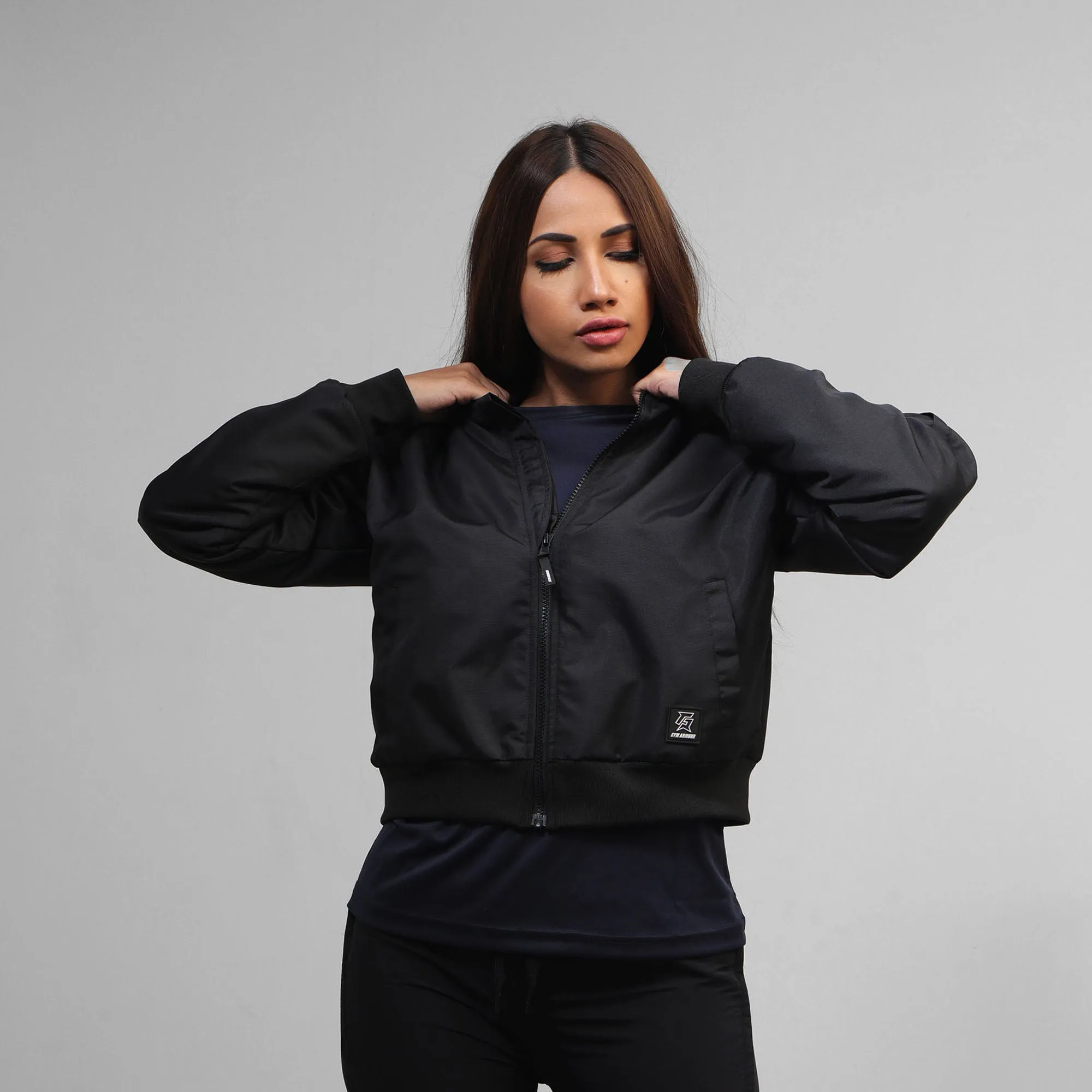 Repulse Zip Up Jacket (Black)