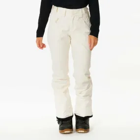 RIP CURL WOMENS RIDER HIGH PANTS OFF WHITE