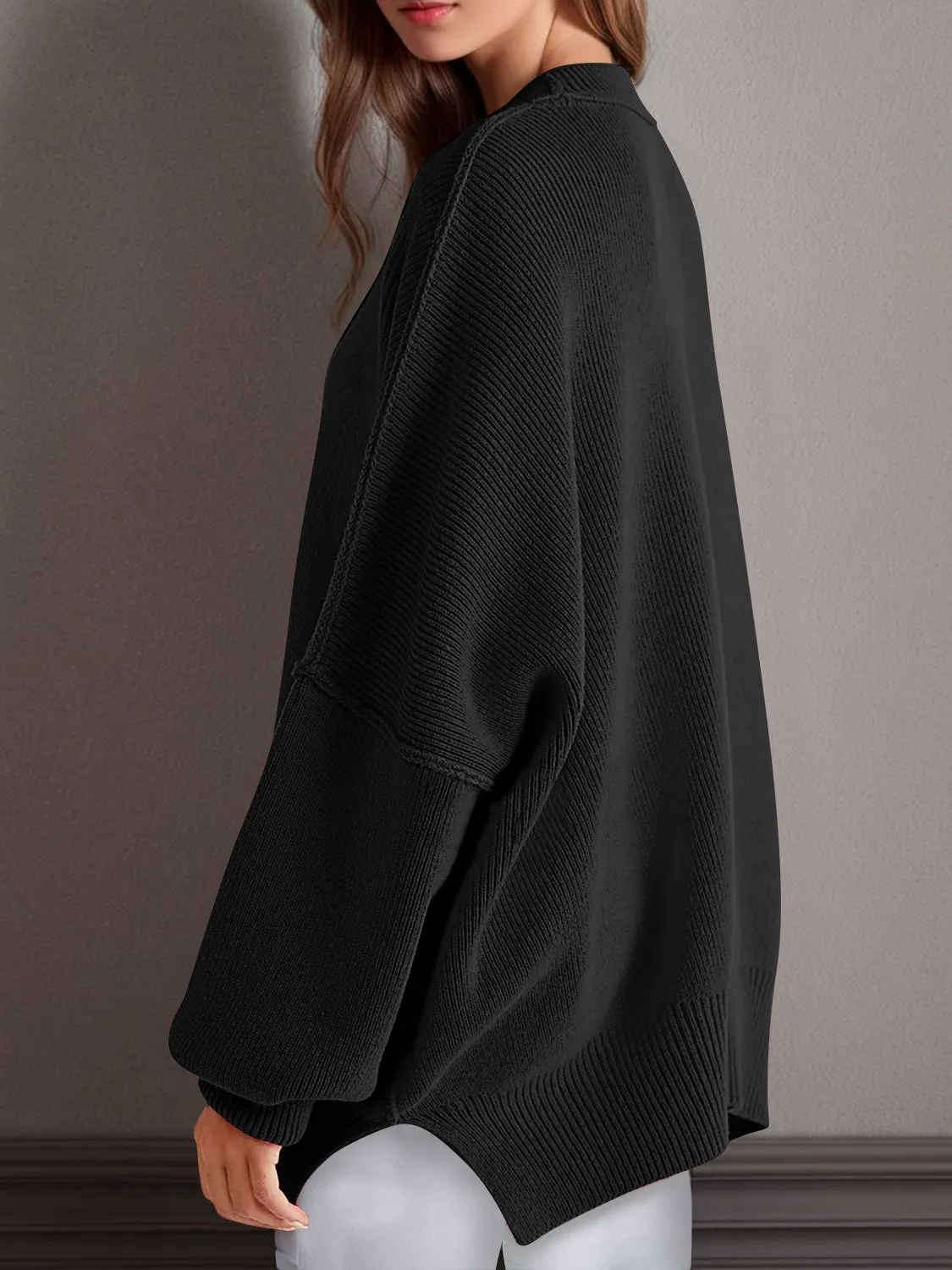 Side Slit Sweater