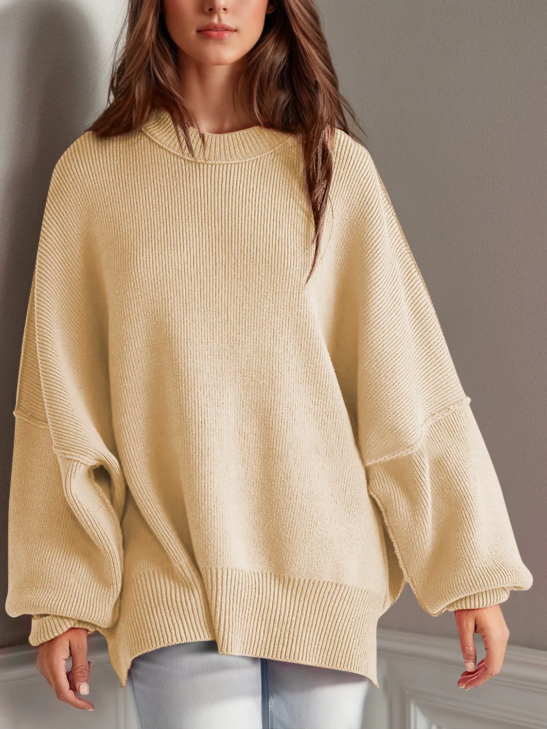 Side Slit Sweater