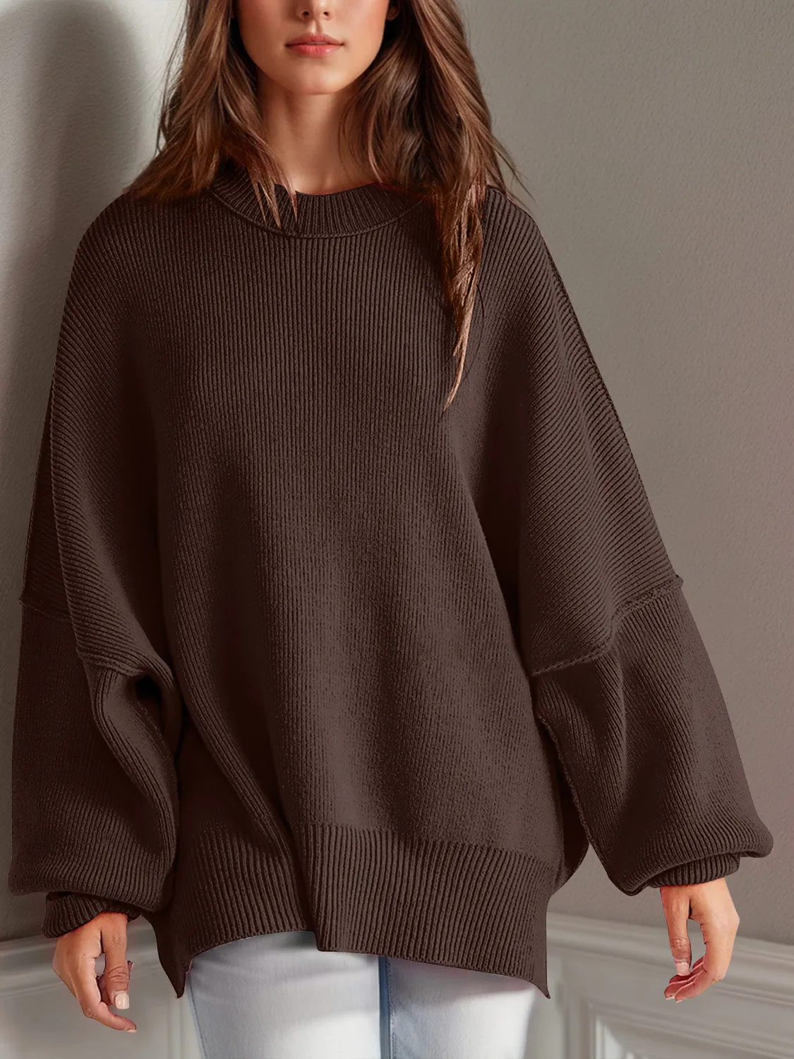 Side Slit Sweater