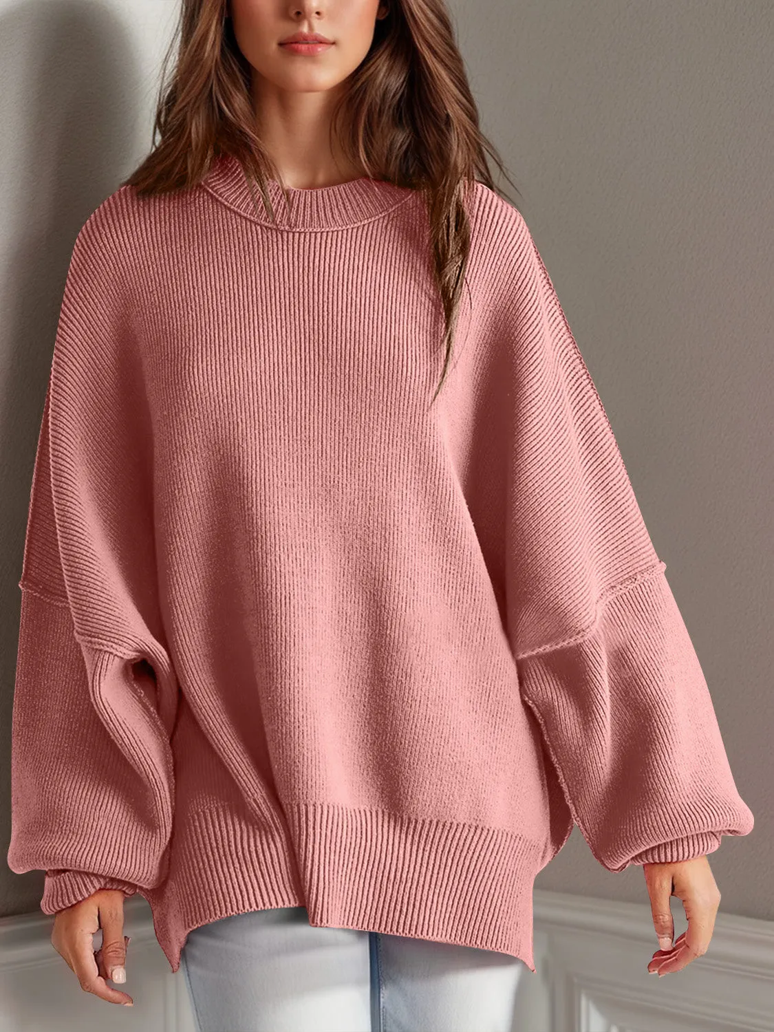 Side Slit Sweater