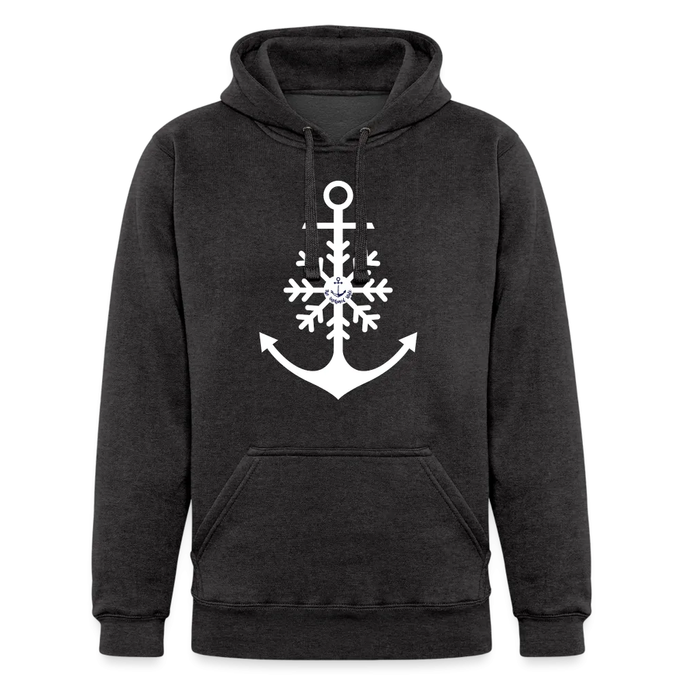 Snowflake Anchor Heavyweight Lake Hoodie, Unisex