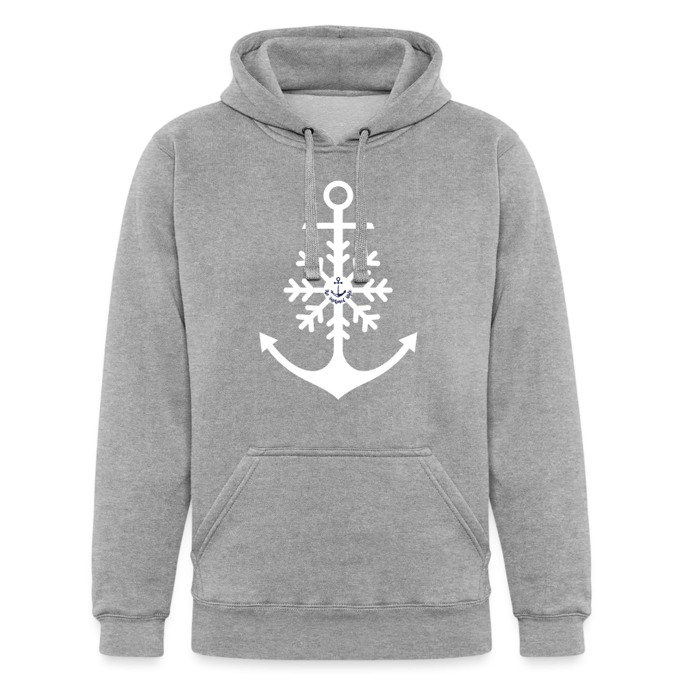 Snowflake Anchor Heavyweight Lake Hoodie, Unisex