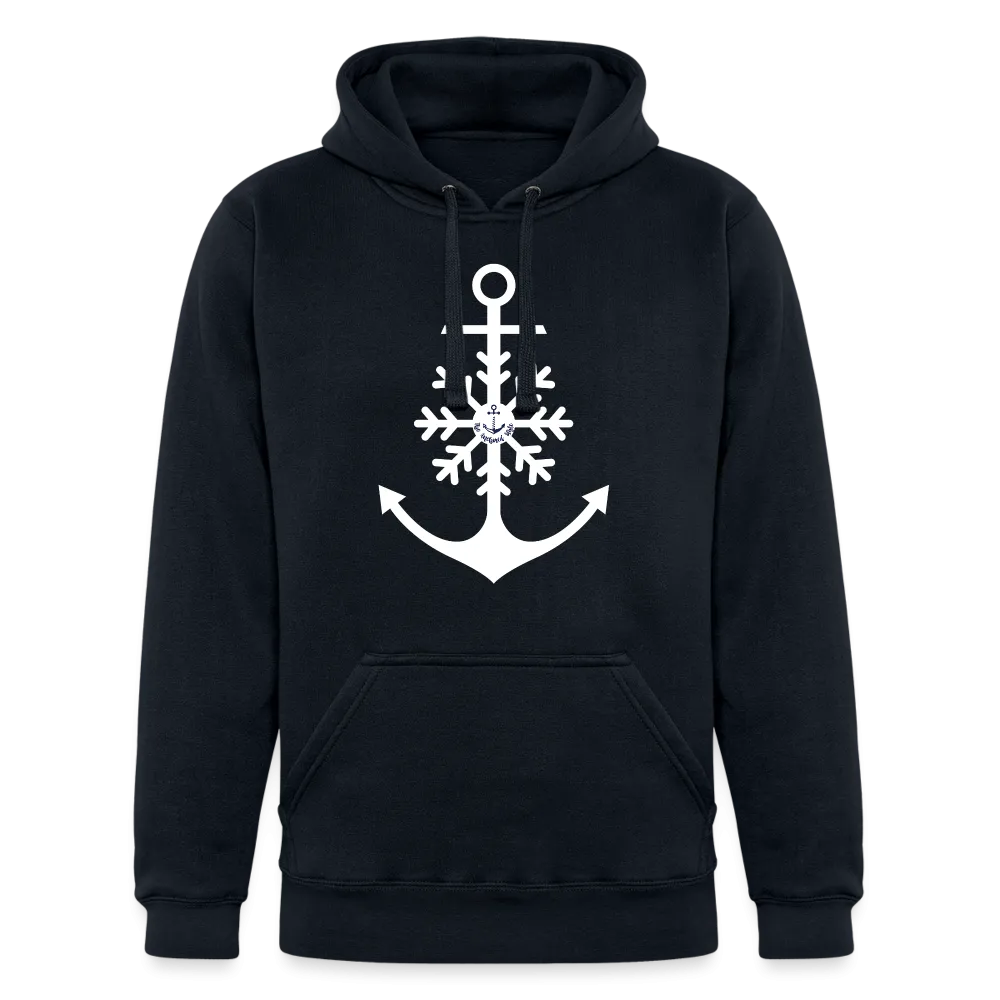 Snowflake Anchor Heavyweight Lake Hoodie, Unisex