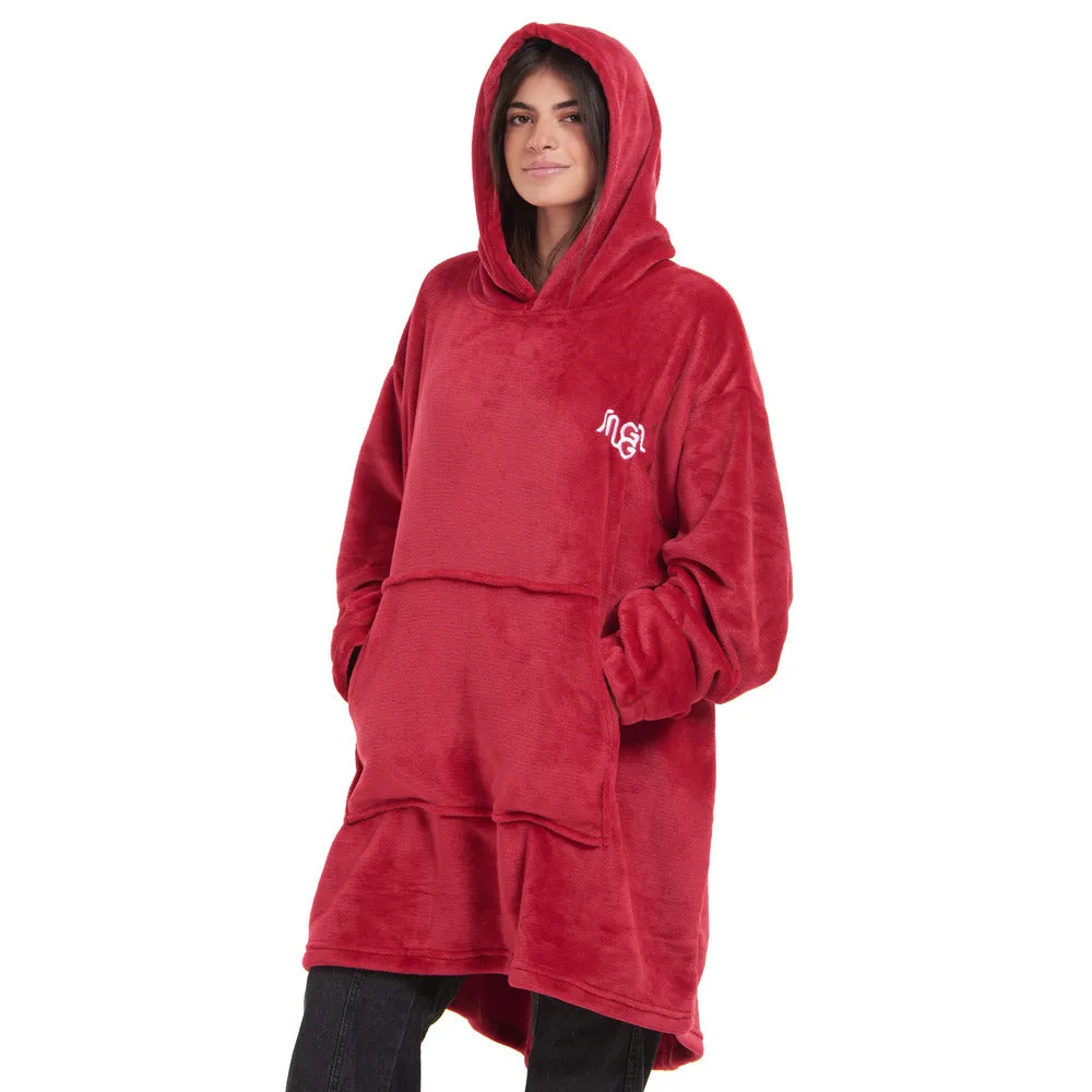 Snuggs Blanket Hoodie Red