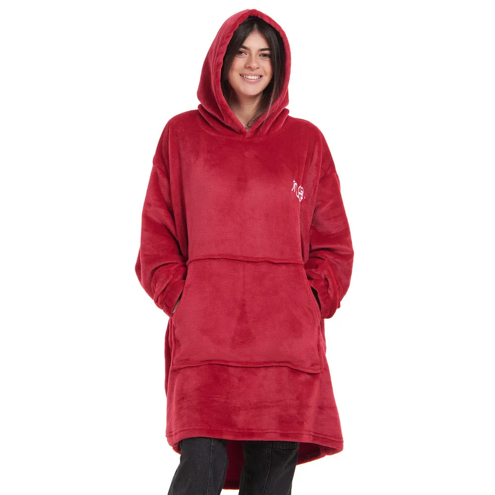 Snuggs Blanket Hoodie Red