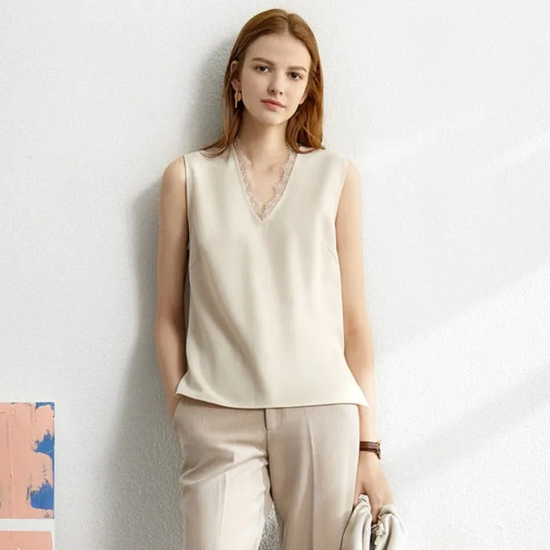 Solid Blazer High Waist Pants Suit