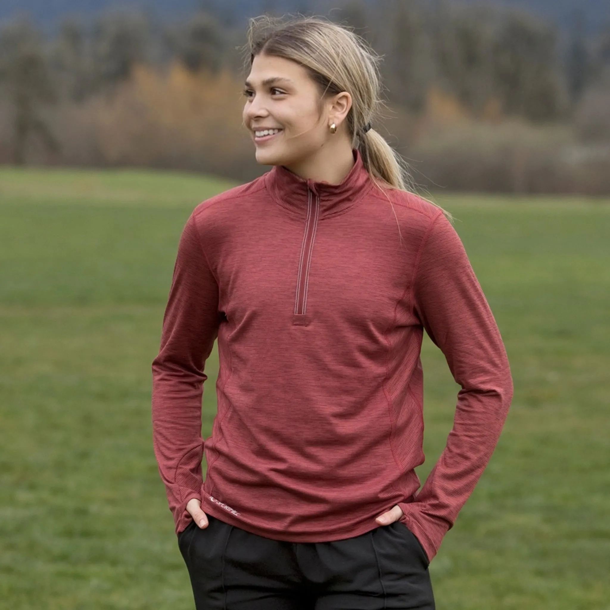 SportHill Winter Stride Zip Top - Women's