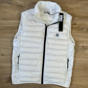 Stone Island Nylon Down-TC Gilet in White