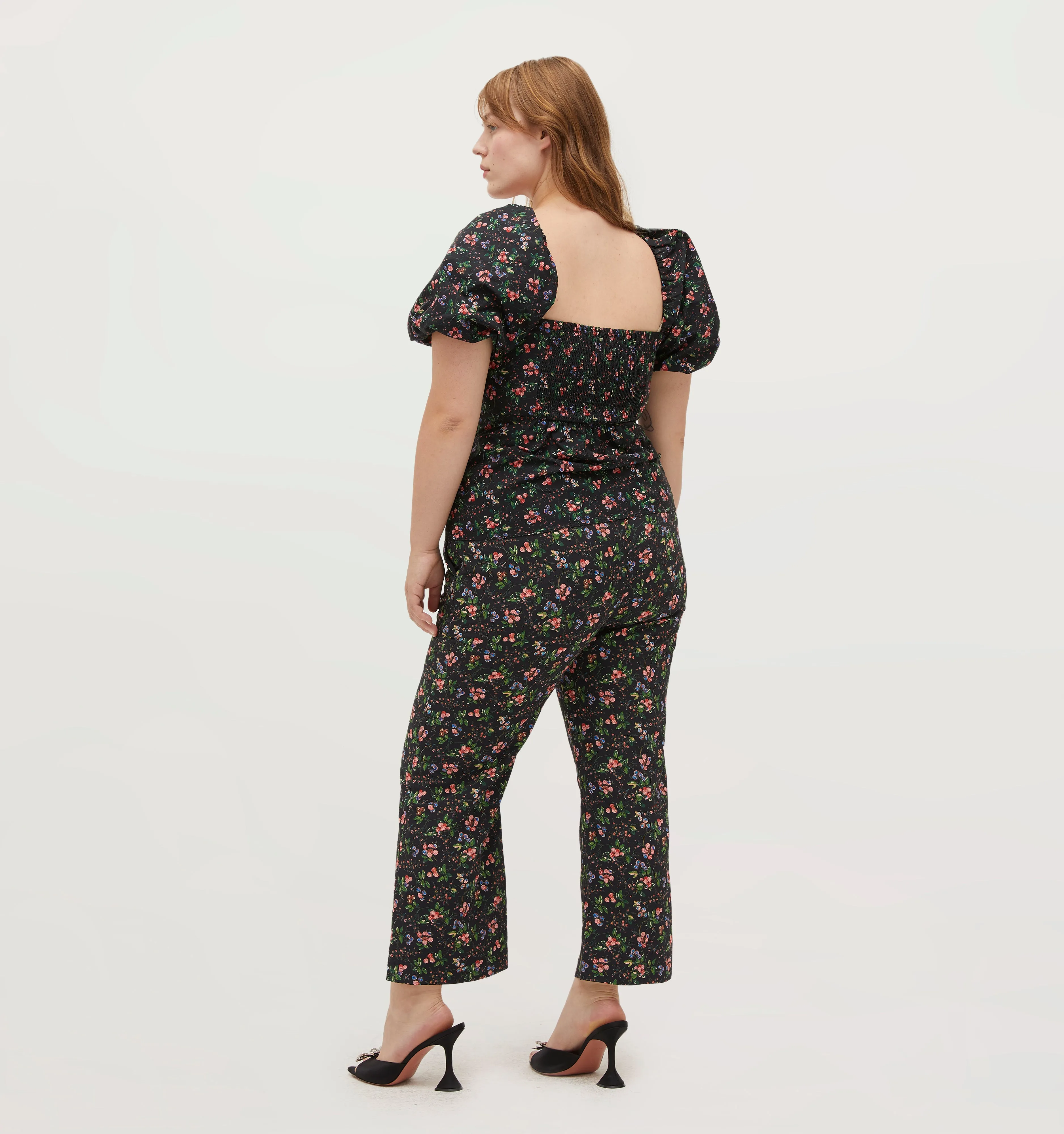 The Winston Pant - Multi Berry Crepe