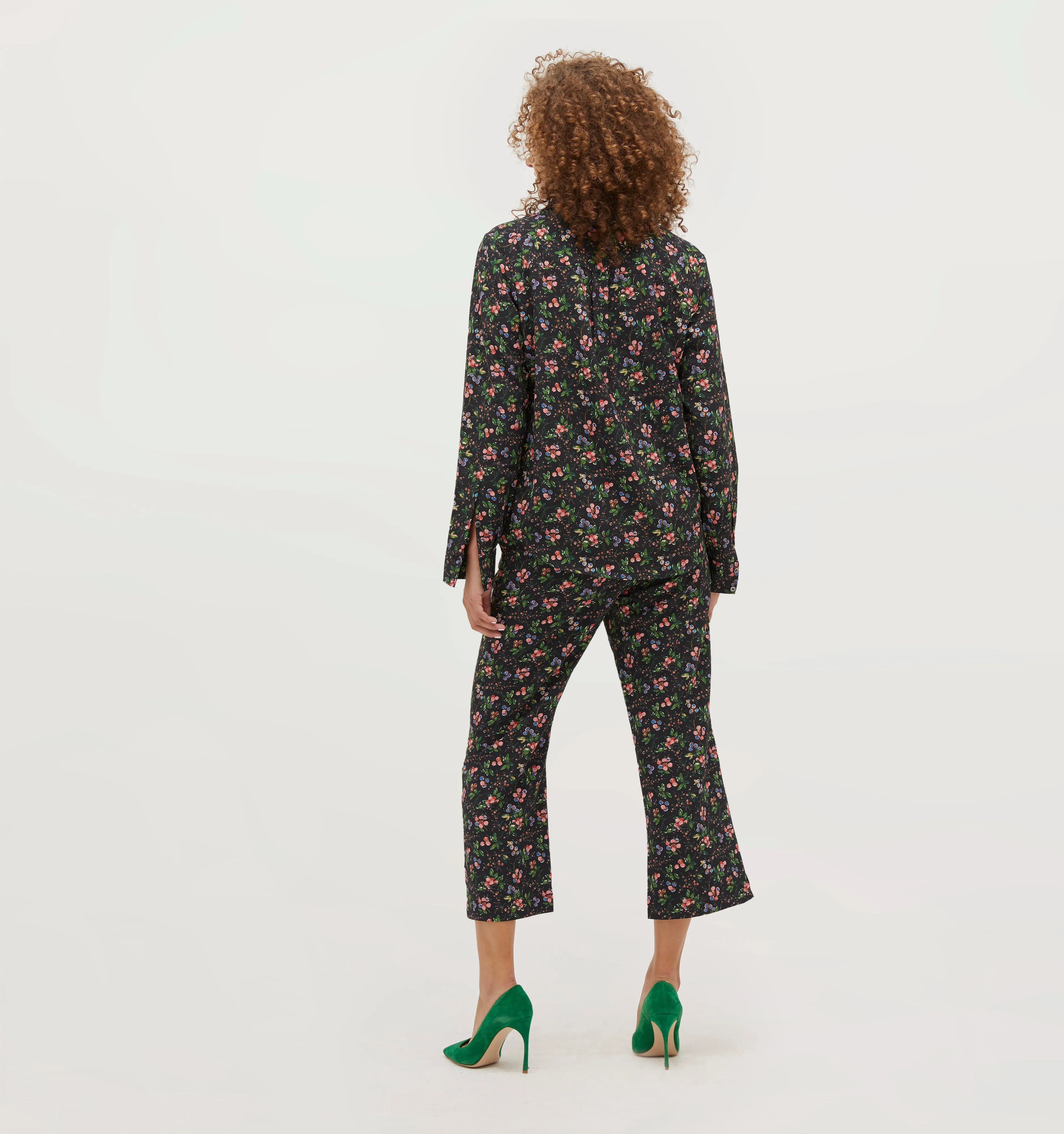 The Winston Pant - Multi Berry Crepe