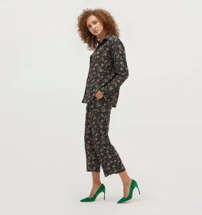 The Winston Pant - Multi Berry Crepe