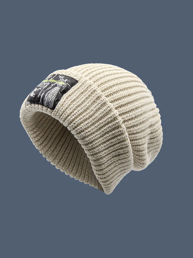 Thickened Warm Knit Beanie for Winter