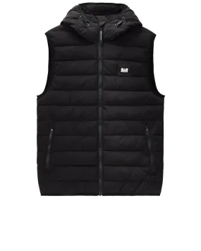 Toronto Hooded Gilet Black