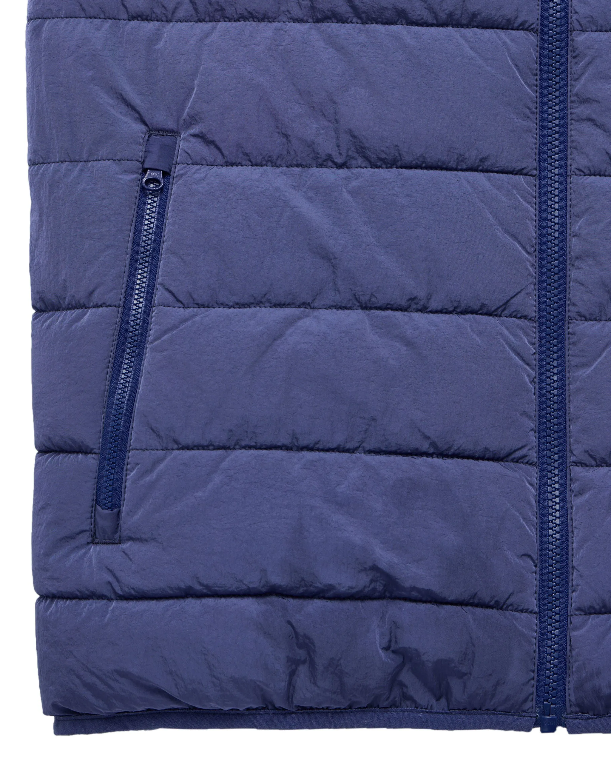 Toronto Hooded Gilet Bright Navy