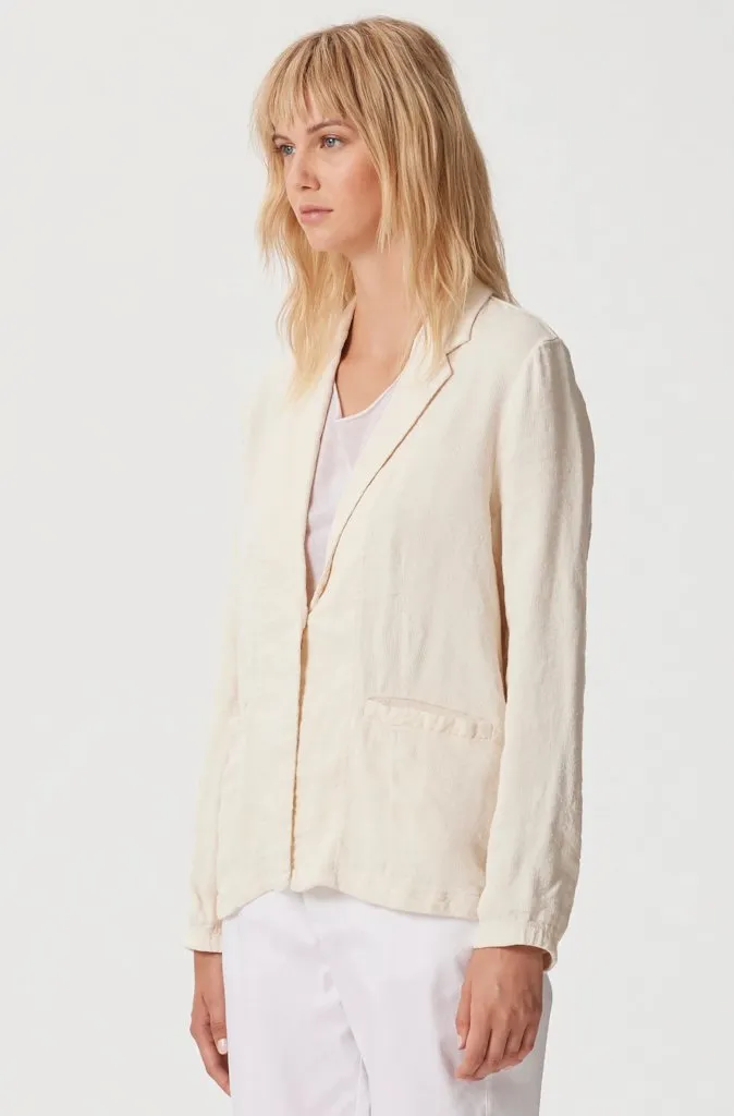 Transit Par Such Relaxed Blazer in Ivory