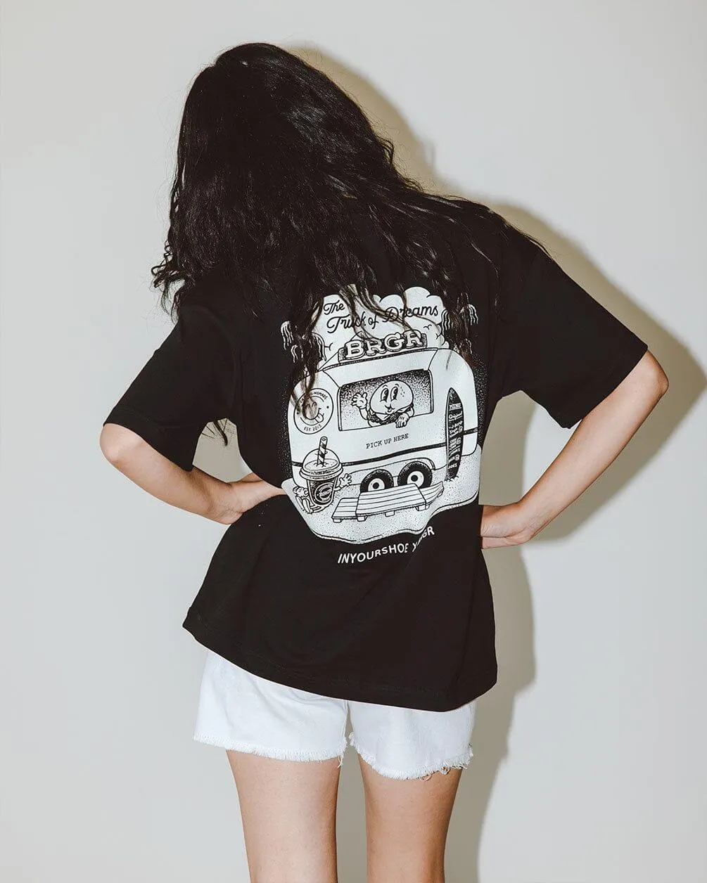 Truck of Dreams Printed Oversized Tee