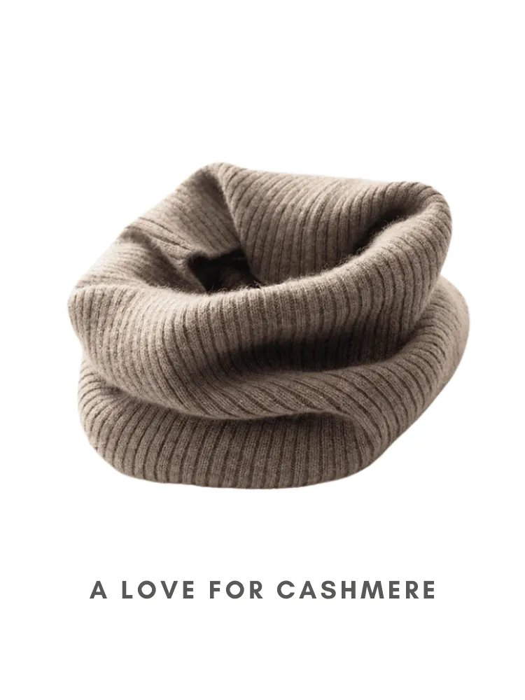 Unisex Winter Cashmere Neck Warmer Scarves