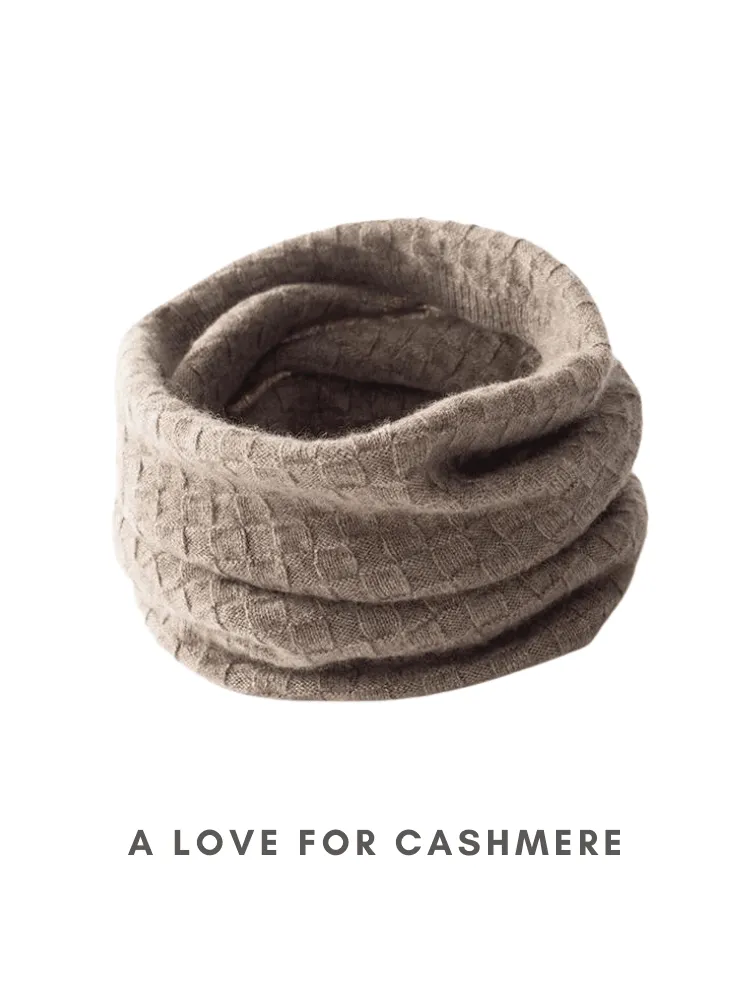 Unisex Winter Cashmere Neck Warmer Scarves