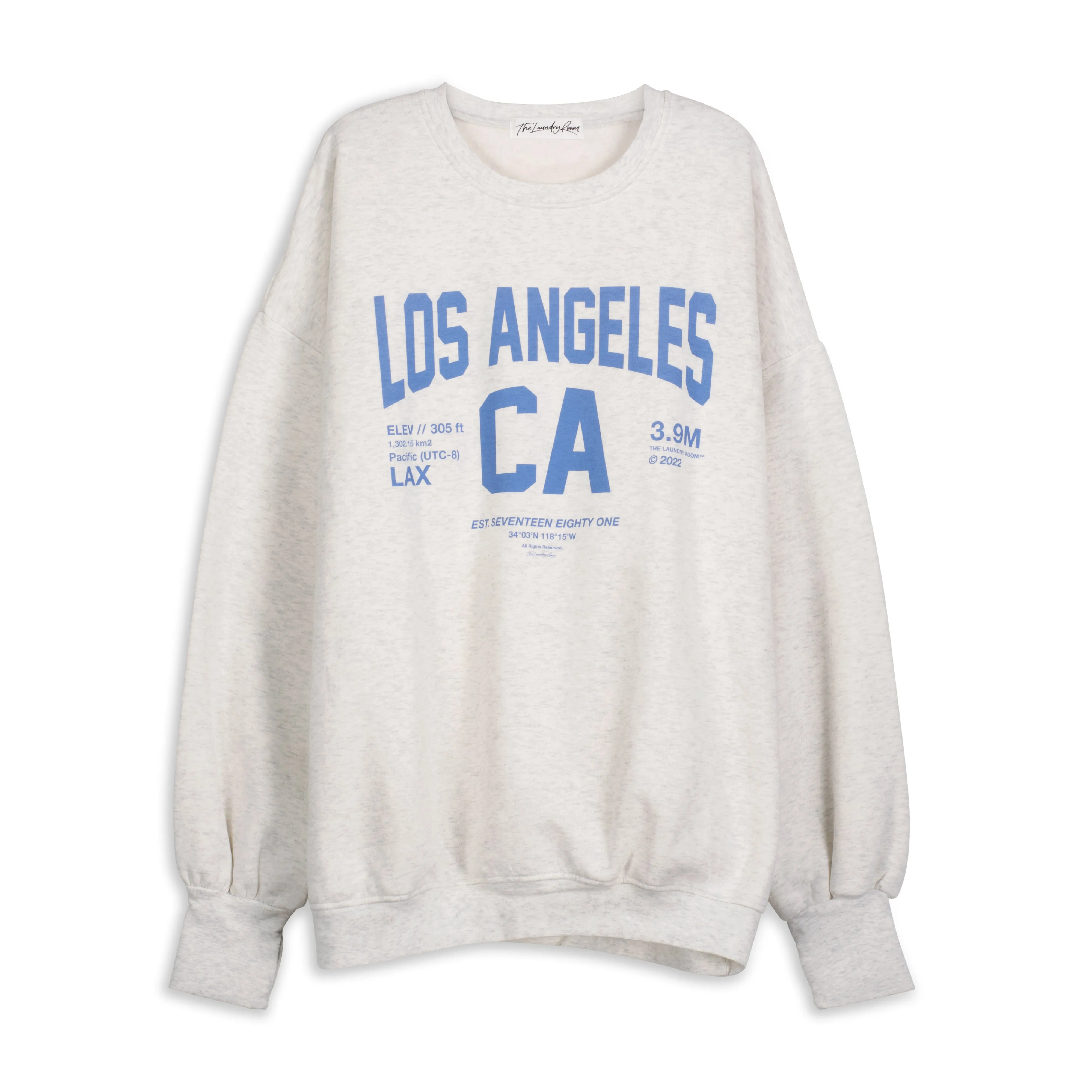 Welcome To Los Angeles - Jump Jumper - Pebble Heather